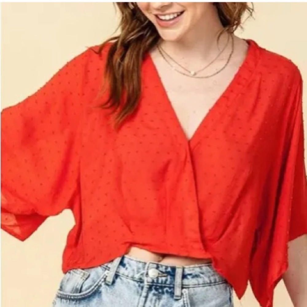 Sheer Turquoise Kimono Cardigan - Picture 3 of 3